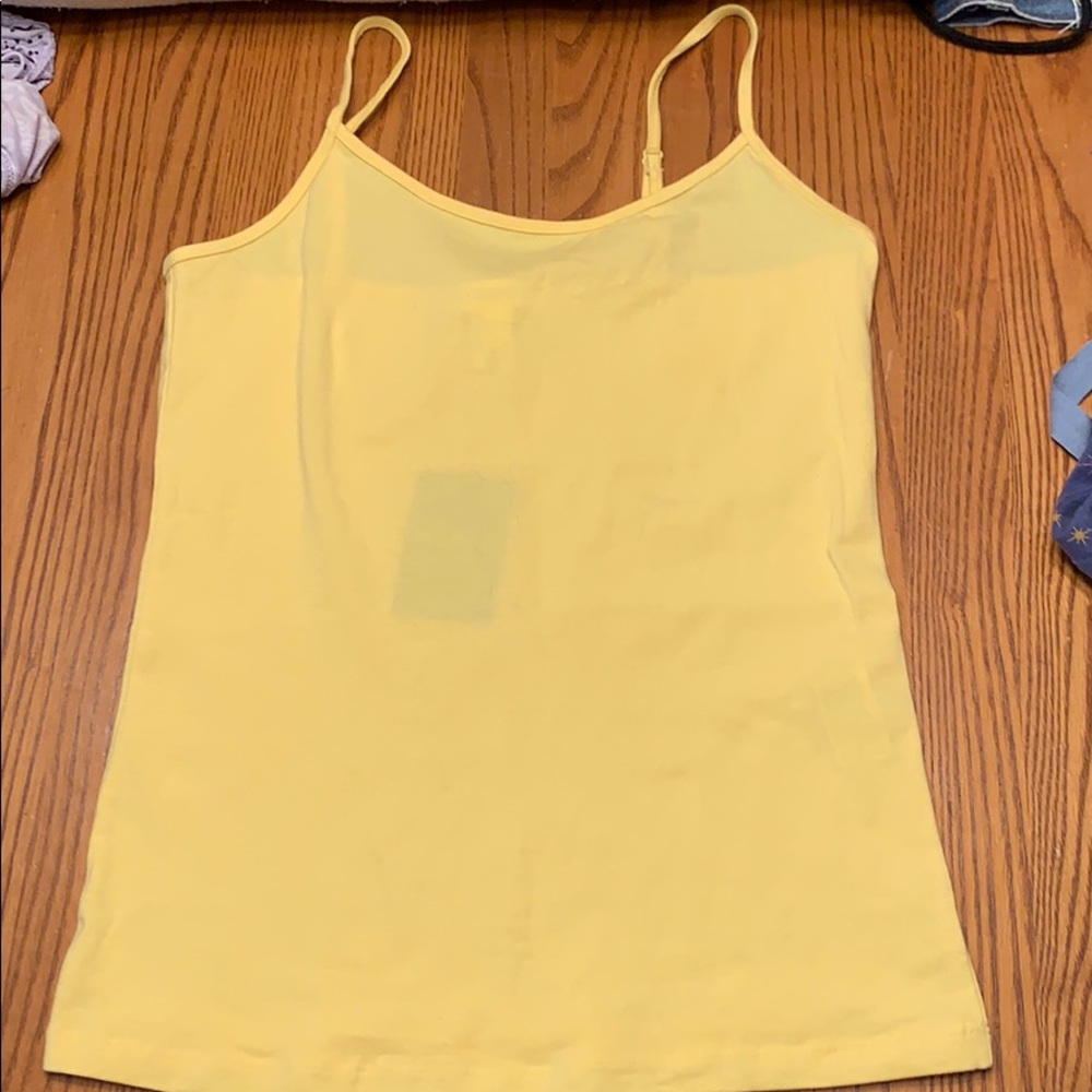 yellow cami